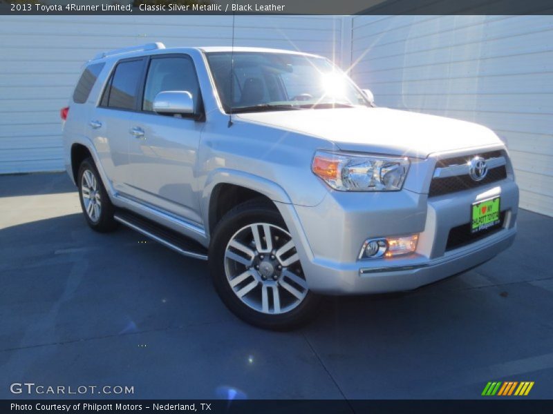 Classic Silver Metallic / Black Leather 2013 Toyota 4Runner Limited