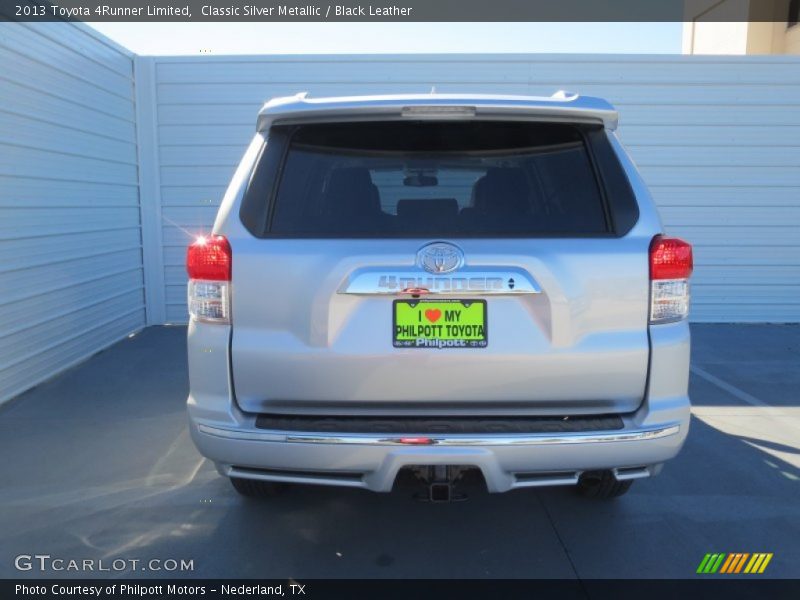 Classic Silver Metallic / Black Leather 2013 Toyota 4Runner Limited