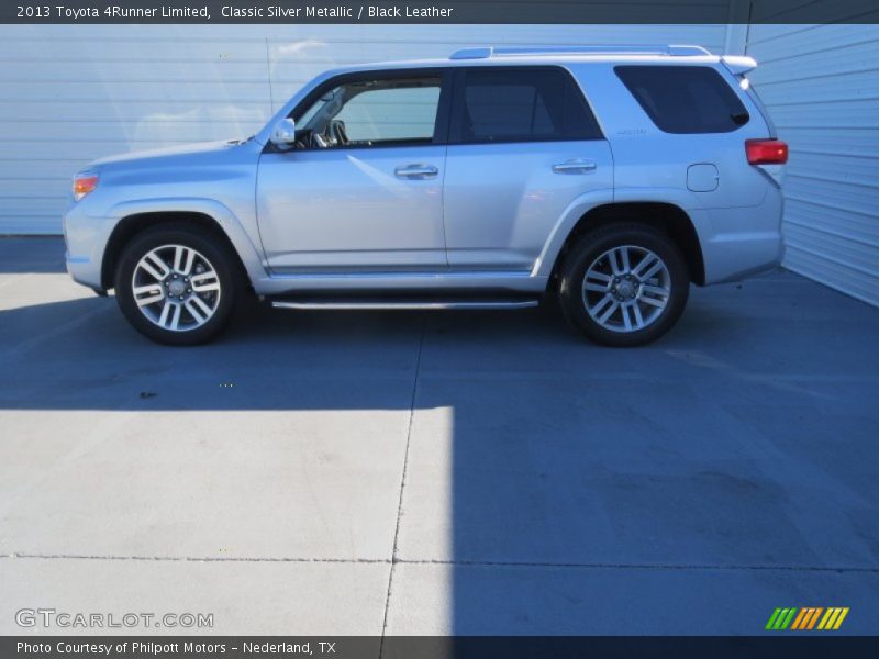 Classic Silver Metallic / Black Leather 2013 Toyota 4Runner Limited