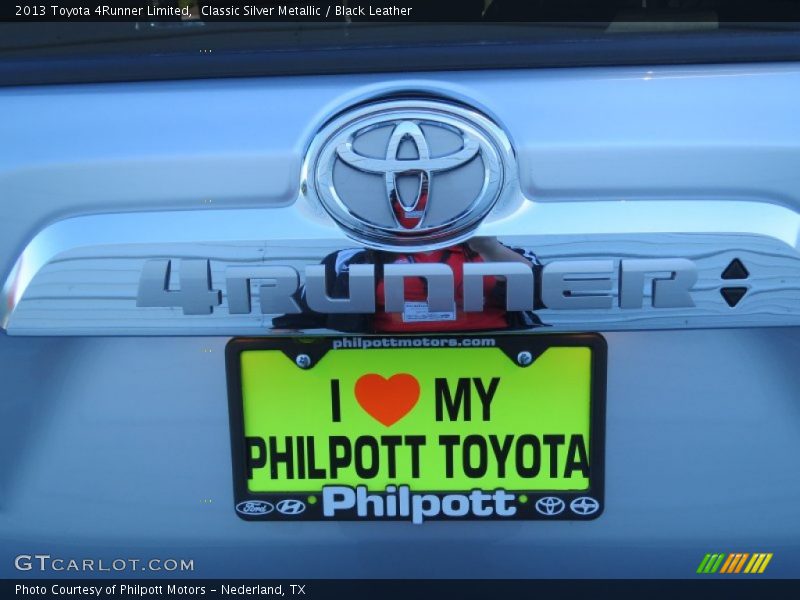 Classic Silver Metallic / Black Leather 2013 Toyota 4Runner Limited