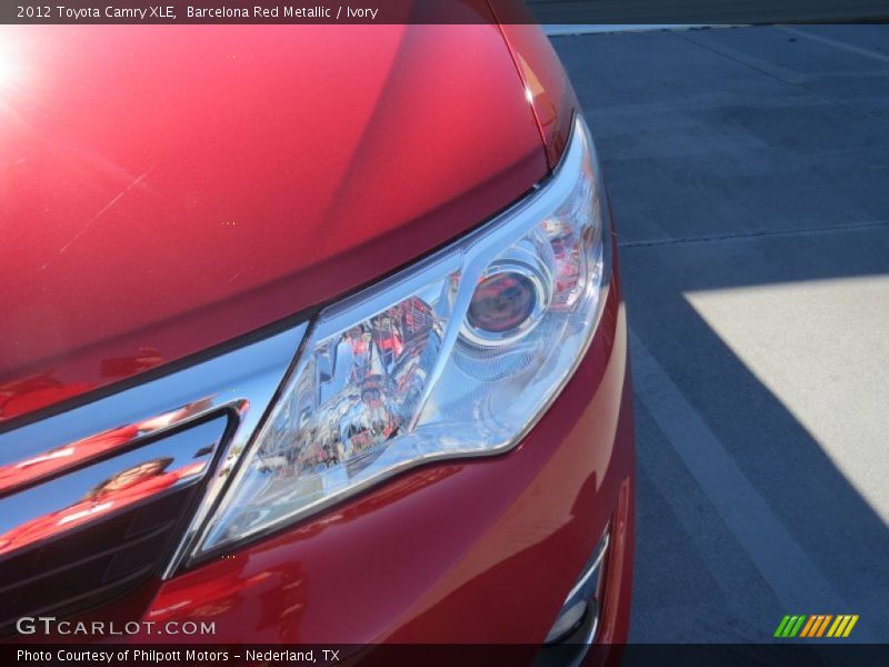 Barcelona Red Metallic / Ivory 2012 Toyota Camry XLE