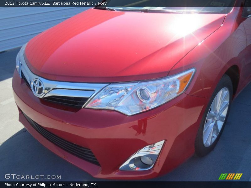 Barcelona Red Metallic / Ivory 2012 Toyota Camry XLE