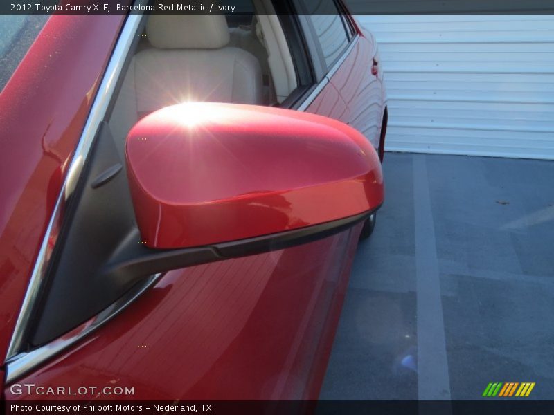Barcelona Red Metallic / Ivory 2012 Toyota Camry XLE