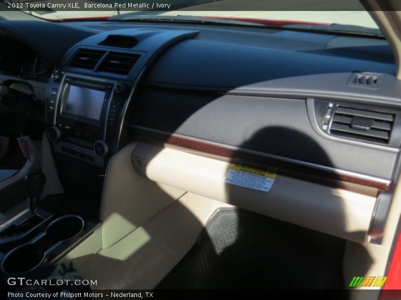 Barcelona Red Metallic / Ivory 2012 Toyota Camry XLE