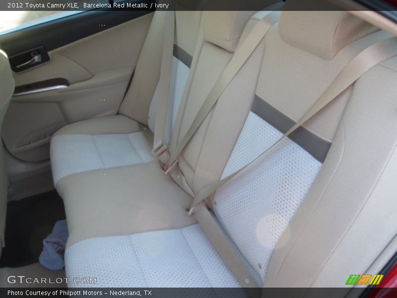 Barcelona Red Metallic / Ivory 2012 Toyota Camry XLE