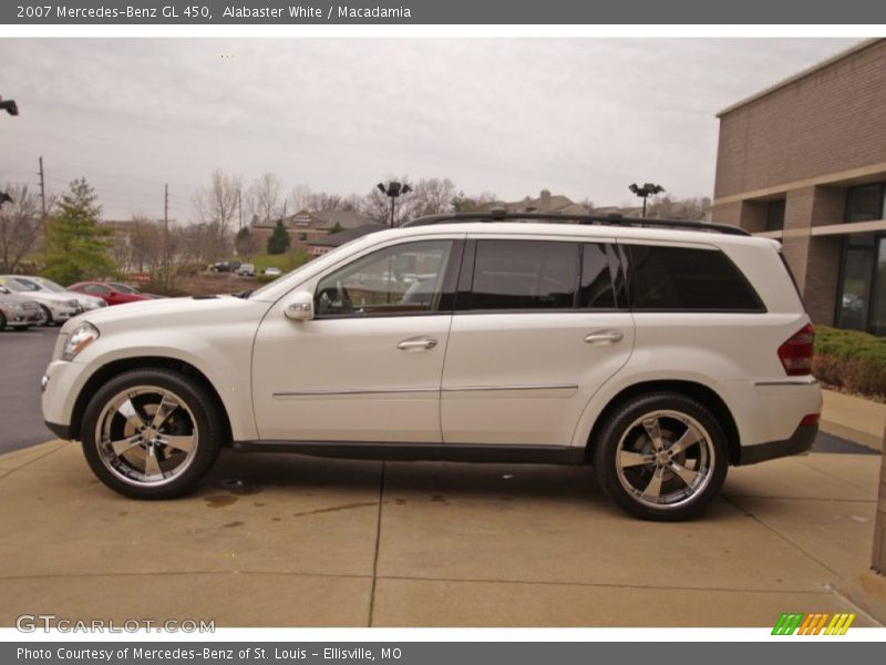 Alabaster White / Macadamia 2007 Mercedes-Benz GL 450