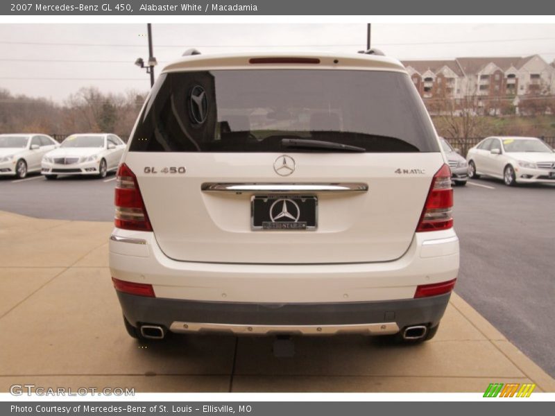 Alabaster White / Macadamia 2007 Mercedes-Benz GL 450