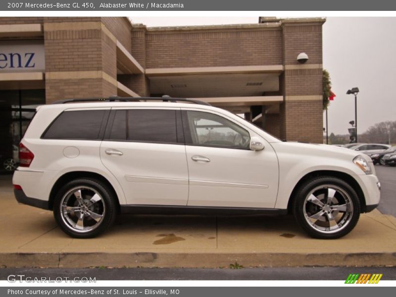 Alabaster White / Macadamia 2007 Mercedes-Benz GL 450