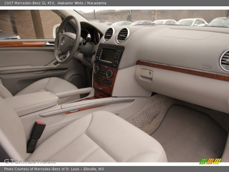 Alabaster White / Macadamia 2007 Mercedes-Benz GL 450