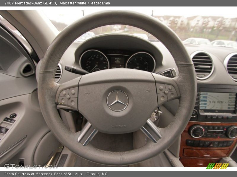 Alabaster White / Macadamia 2007 Mercedes-Benz GL 450