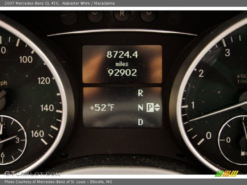 Alabaster White / Macadamia 2007 Mercedes-Benz GL 450