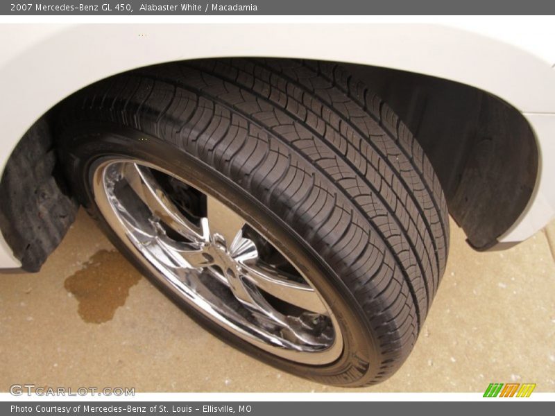 Alabaster White / Macadamia 2007 Mercedes-Benz GL 450