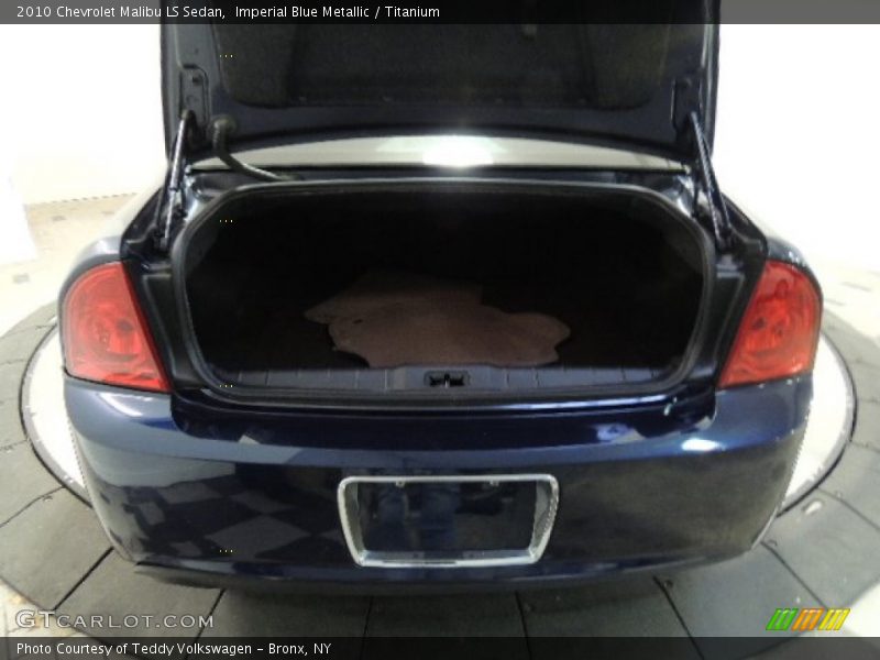 Imperial Blue Metallic / Titanium 2010 Chevrolet Malibu LS Sedan