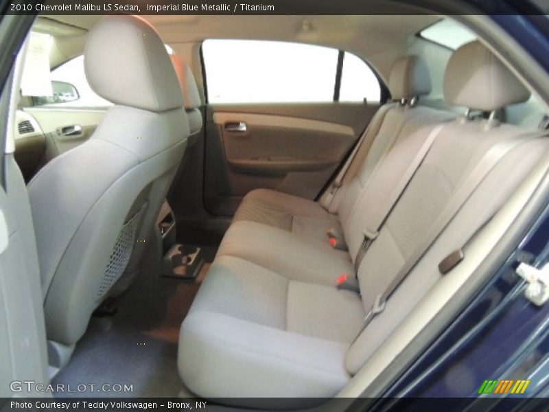Imperial Blue Metallic / Titanium 2010 Chevrolet Malibu LS Sedan