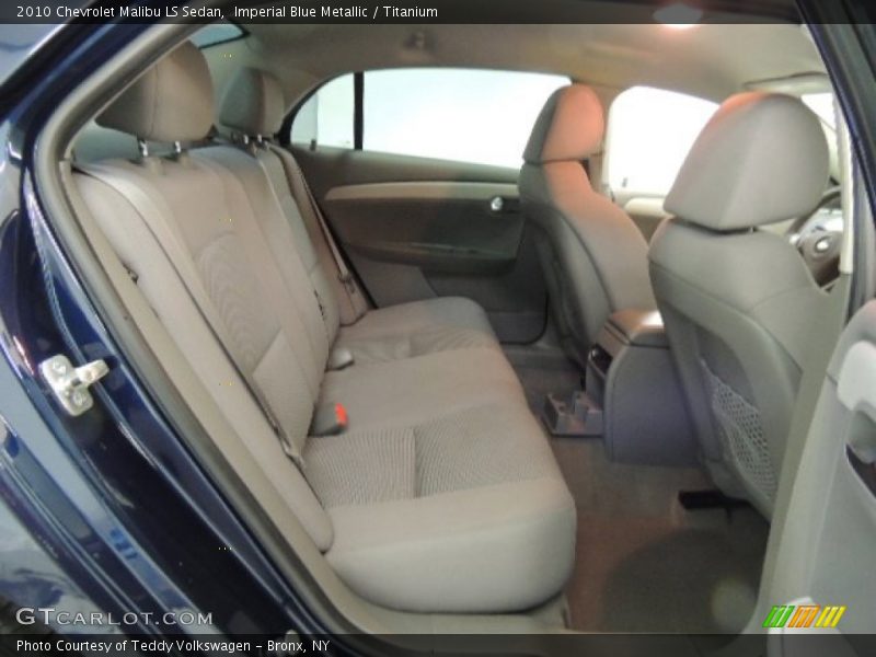 Imperial Blue Metallic / Titanium 2010 Chevrolet Malibu LS Sedan