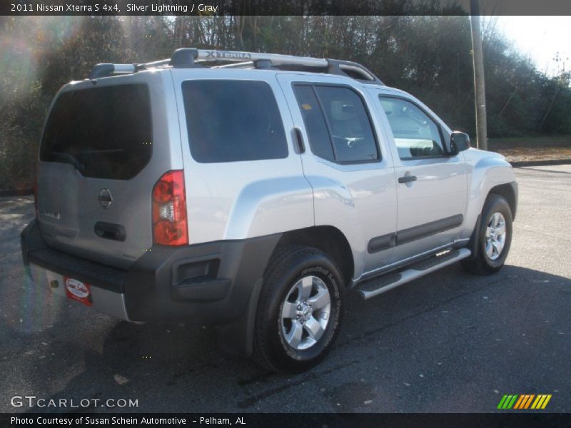 Silver Lightning / Gray 2011 Nissan Xterra S 4x4