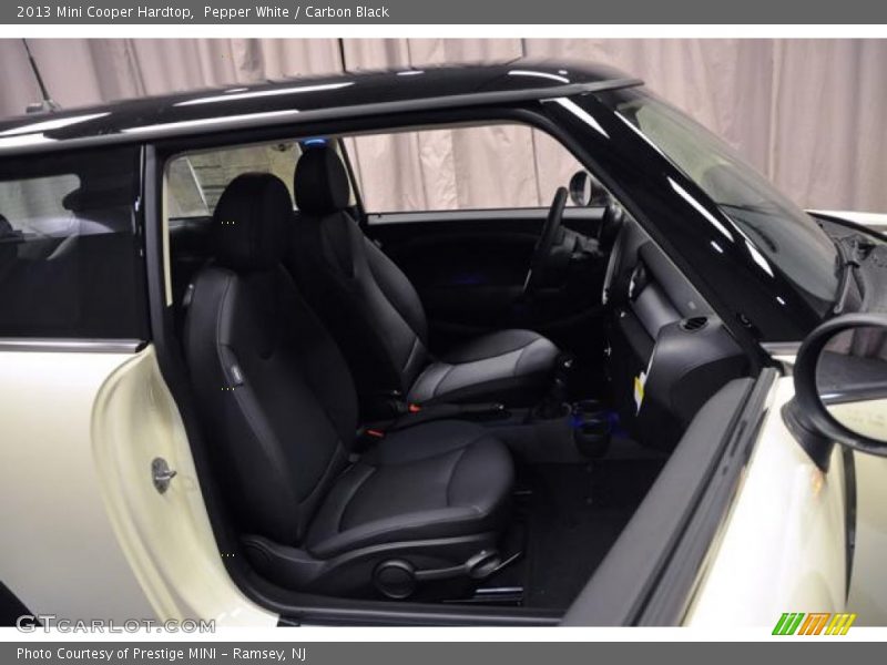Pepper White / Carbon Black 2013 Mini Cooper Hardtop