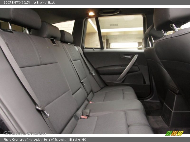 Jet Black / Black 2005 BMW X3 2.5i