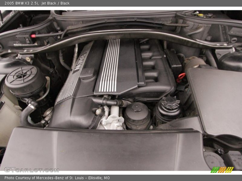 Jet Black / Black 2005 BMW X3 2.5i