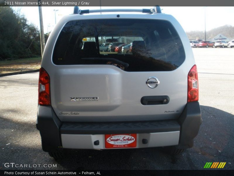 Silver Lightning / Gray 2011 Nissan Xterra S 4x4