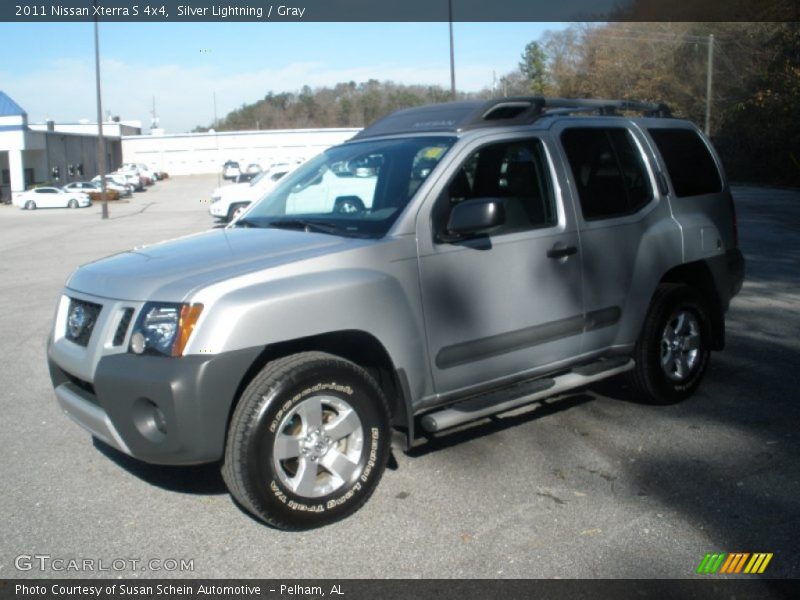 Silver Lightning / Gray 2011 Nissan Xterra S 4x4
