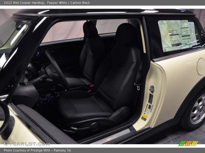 Pepper White / Carbon Black 2013 Mini Cooper Hardtop