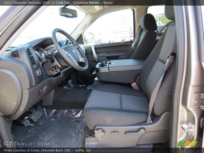 Graystone Metallic / Ebony 2013 Chevrolet Silverado 1500 LT Crew Cab