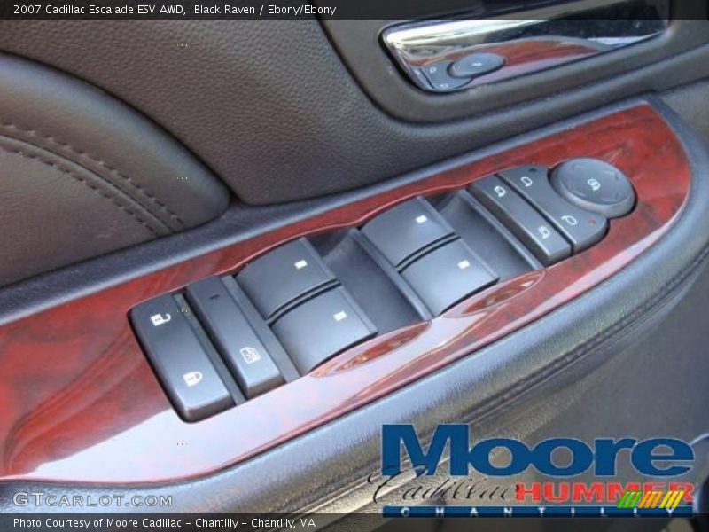 Black Raven / Ebony/Ebony 2007 Cadillac Escalade ESV AWD