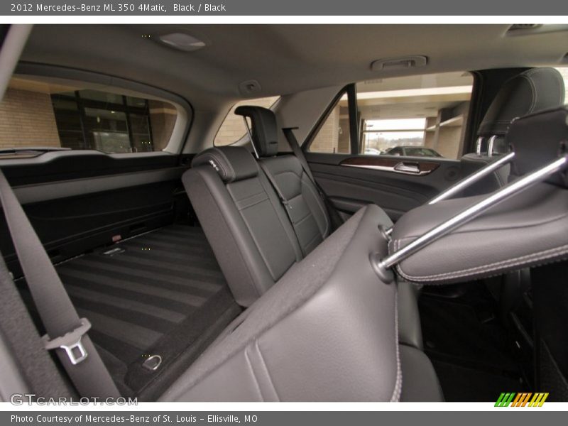 Black / Black 2012 Mercedes-Benz ML 350 4Matic