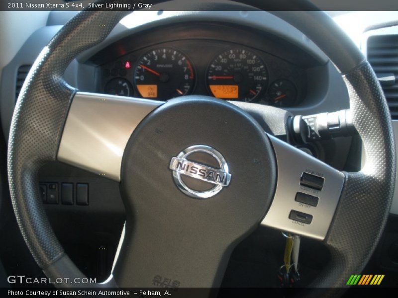 Silver Lightning / Gray 2011 Nissan Xterra S 4x4