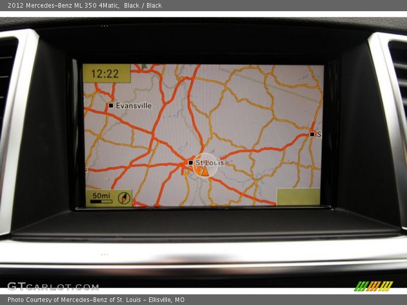 Black / Black 2012 Mercedes-Benz ML 350 4Matic
