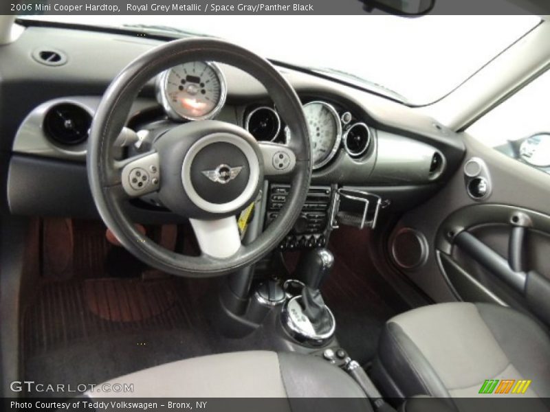 Royal Grey Metallic / Space Gray/Panther Black 2006 Mini Cooper Hardtop