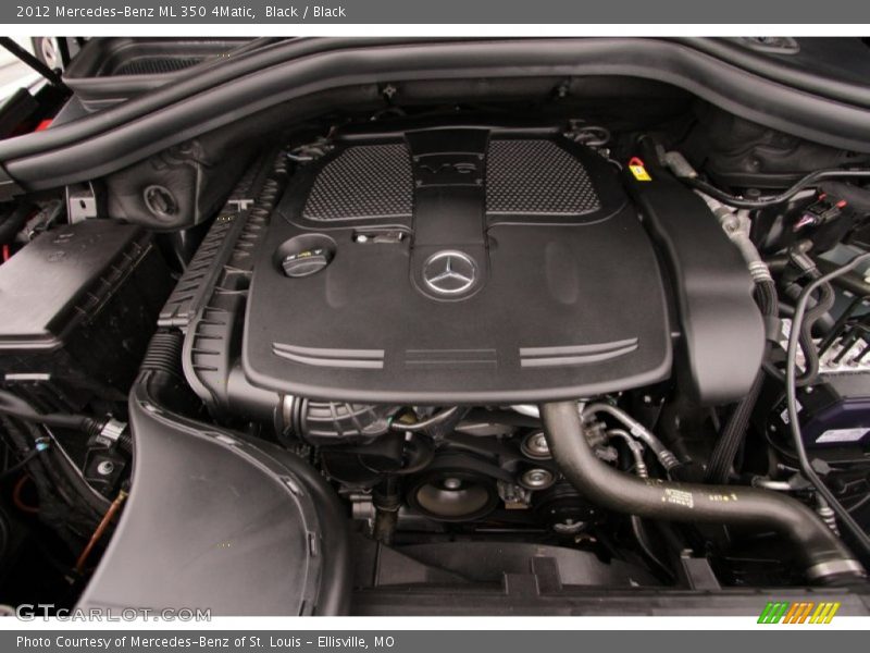 Black / Black 2012 Mercedes-Benz ML 350 4Matic