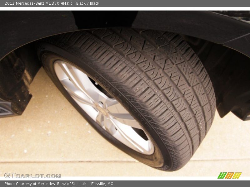 Black / Black 2012 Mercedes-Benz ML 350 4Matic