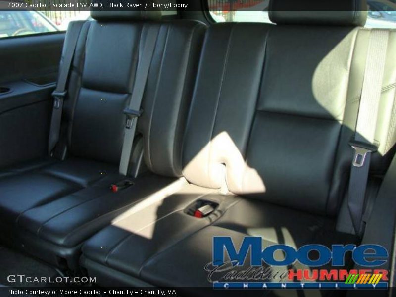 Black Raven / Ebony/Ebony 2007 Cadillac Escalade ESV AWD