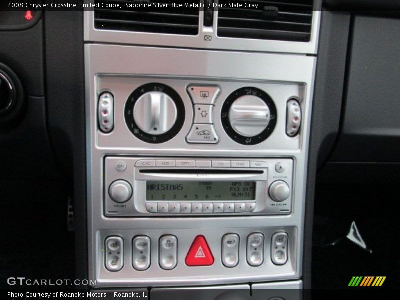 Controls of 2008 Crossfire Limited Coupe