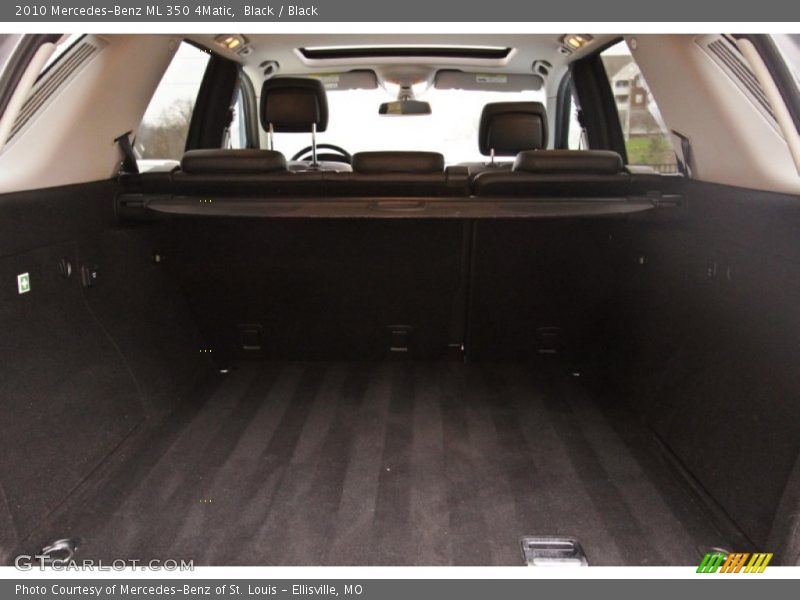 Black / Black 2010 Mercedes-Benz ML 350 4Matic