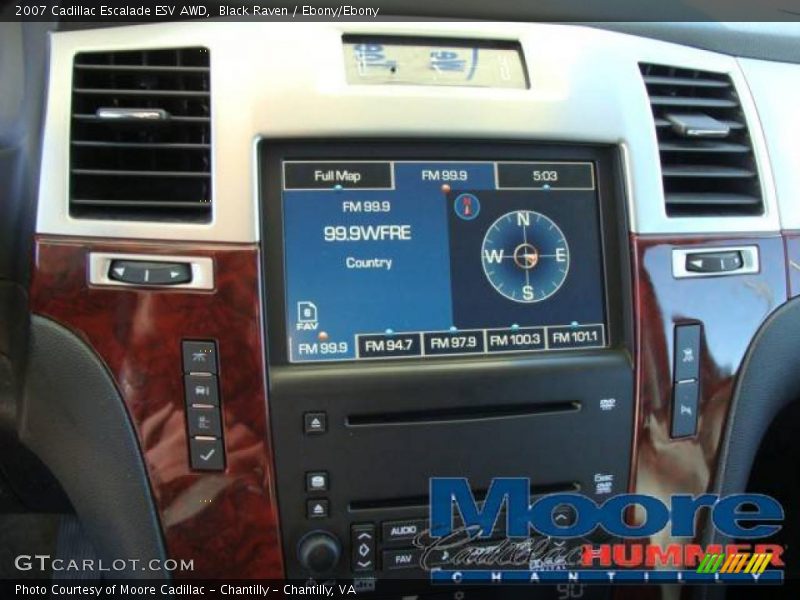 Black Raven / Ebony/Ebony 2007 Cadillac Escalade ESV AWD