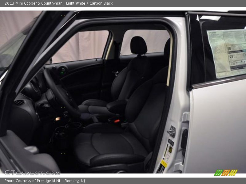 Light White / Carbon Black 2013 Mini Cooper S Countryman