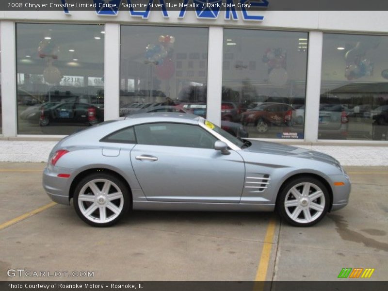  2008 Crossfire Limited Coupe Sapphire Silver Blue Metallic