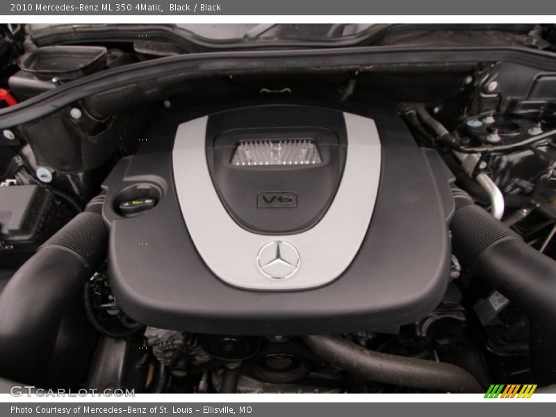 Black / Black 2010 Mercedes-Benz ML 350 4Matic