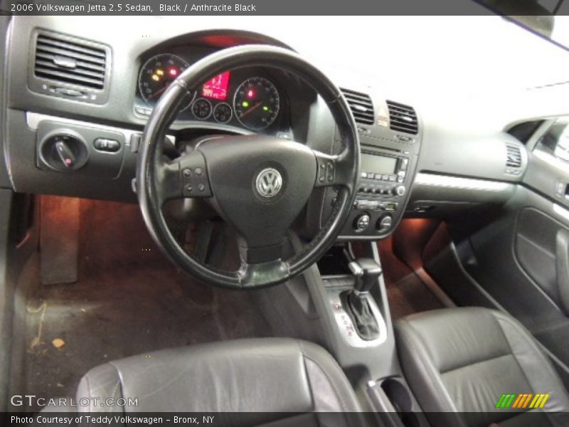 Black / Anthracite Black 2006 Volkswagen Jetta 2.5 Sedan