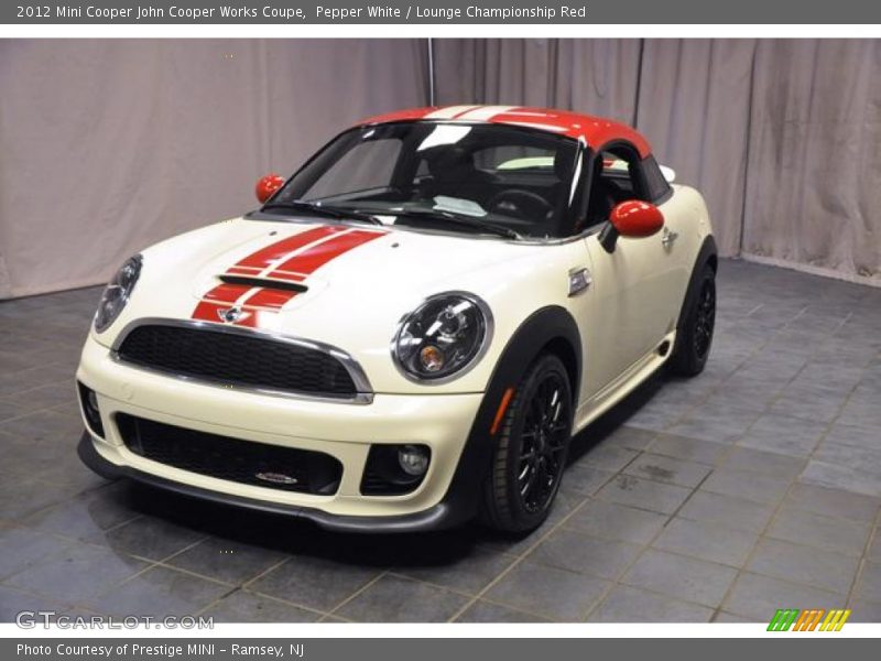 Front 3/4 View of 2012 Cooper John Cooper Works Coupe