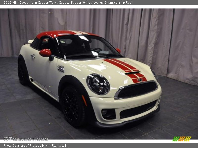 Front 3/4 View of 2012 Cooper John Cooper Works Coupe