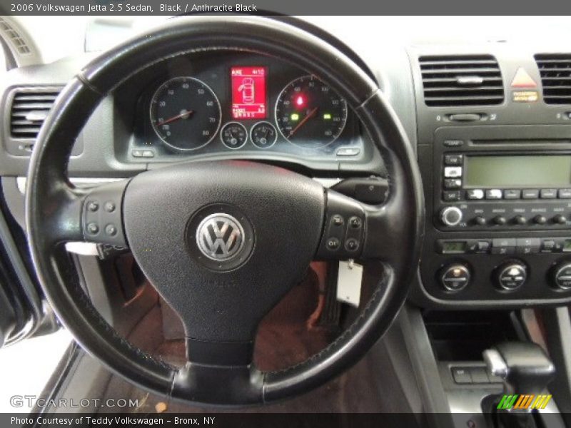 Black / Anthracite Black 2006 Volkswagen Jetta 2.5 Sedan