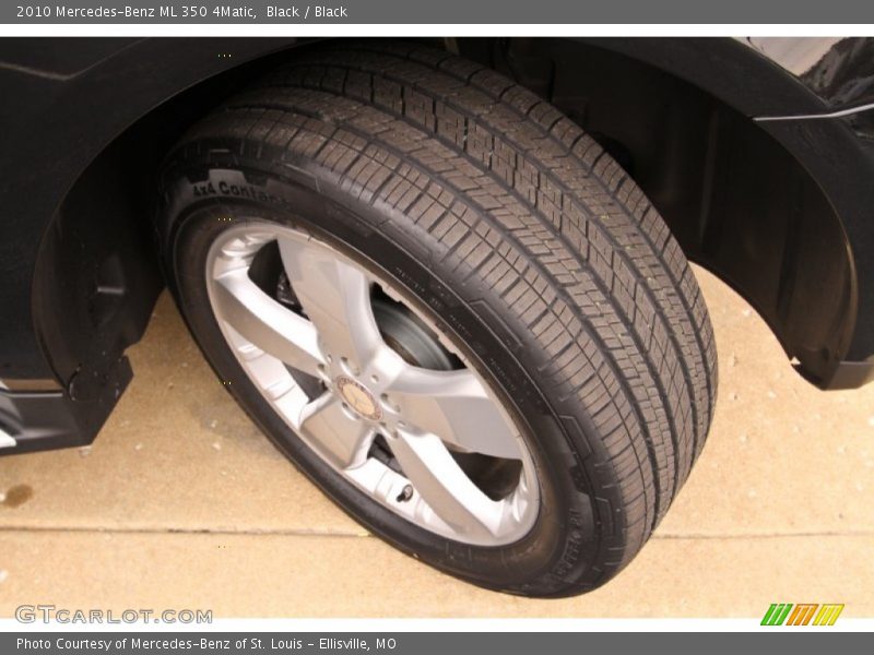 Black / Black 2010 Mercedes-Benz ML 350 4Matic