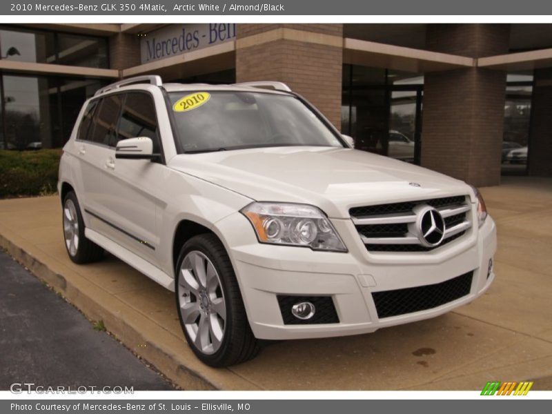 Arctic White / Almond/Black 2010 Mercedes-Benz GLK 350 4Matic