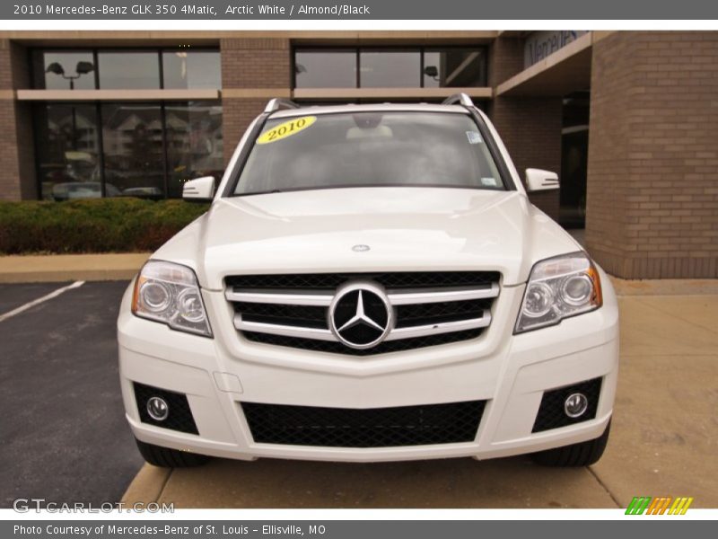 Arctic White / Almond/Black 2010 Mercedes-Benz GLK 350 4Matic