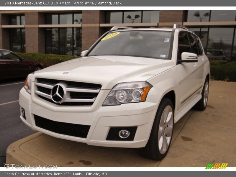 Arctic White / Almond/Black 2010 Mercedes-Benz GLK 350 4Matic