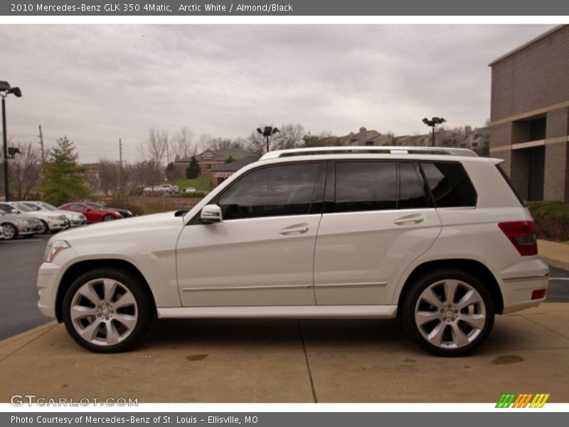 Arctic White / Almond/Black 2010 Mercedes-Benz GLK 350 4Matic